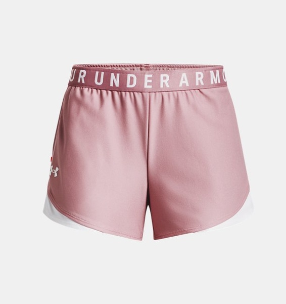 Pembe Kadın UA Play Up 3.0 Şort