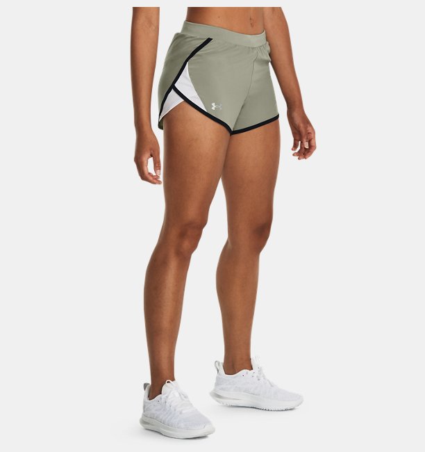 Kadın UA Fly-By 2.0 Şort Yeşil