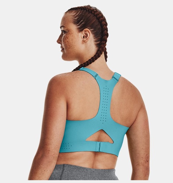 Mavi Kadın UA Uplift High Spor Sütyeni