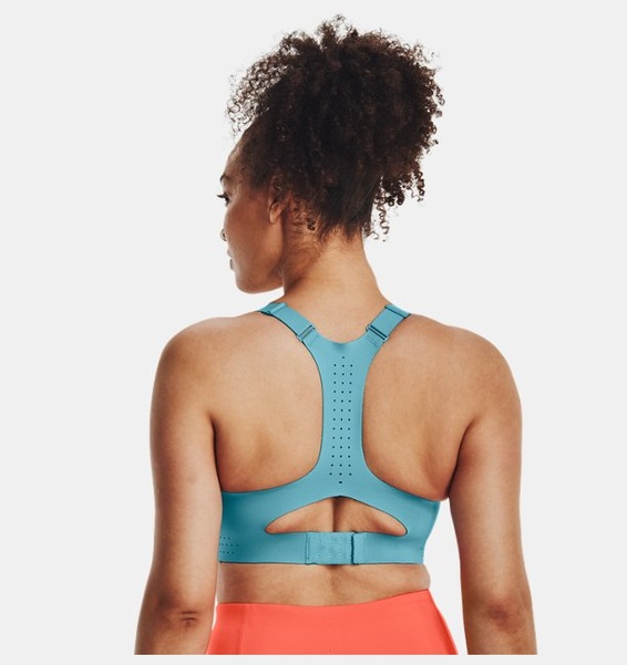 Mavi Kadın UA Uplift High Spor Sütyeni