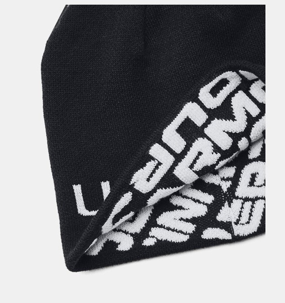 Siyah Erkek Çocuk UA Halftime Reversible Bere