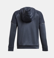 Erkek Çocuk UA Storm Armour Fleece® Tam Boy Fermuarlı Kapüşonlu Üst