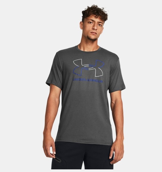 Gri Erkek UA GL Foundation Update Kısa Kollu T-shirt