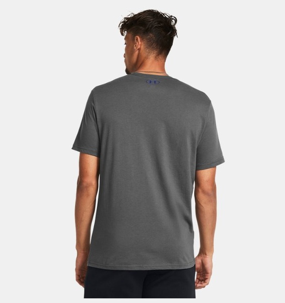 Gri Erkek UA GL Foundation Update Kısa Kollu T-shirt