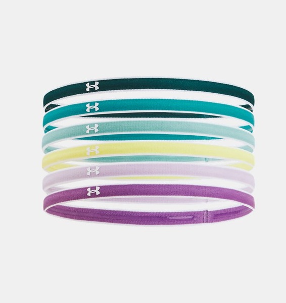 Petrol Yeşili Kadın UA Mini (6'lı Paket) Saç Bandı