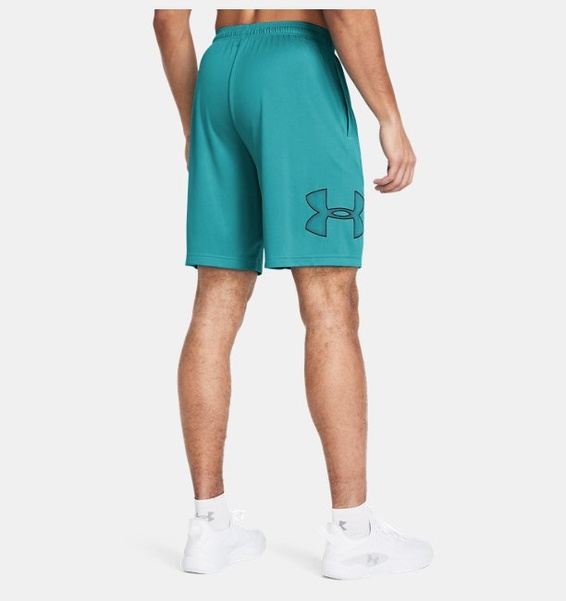 Petrol Yeşili Erkek UA Tech Graphic Şort