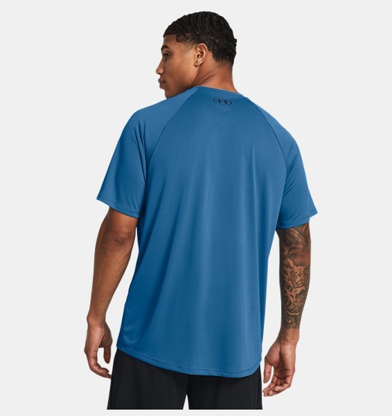 Mavi Erkek UA Tech 2.0 Kısa Kollu T-shirt