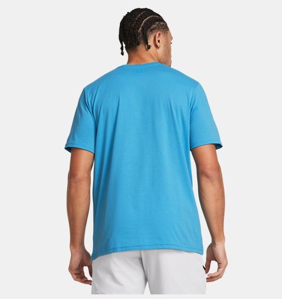 Mavi Erkek UA Sportstyle LC Kısa Kollu T-shirt