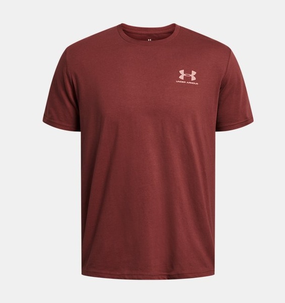 Bordo Erkek UA Sportstyle LC Kısa Kollu T-shirt