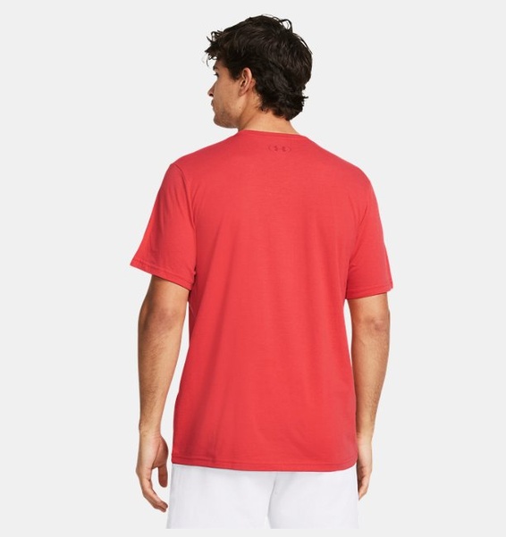 Kırmızı Erkek UA Sportstyle LC Kısa Kollu T-shirt