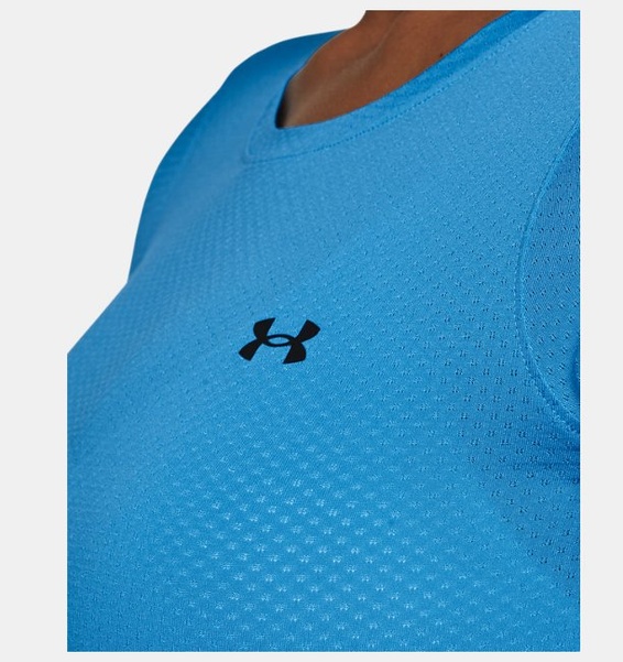 Mavi Kadın UA Tech Mesh Kısa Kollu T-shirt