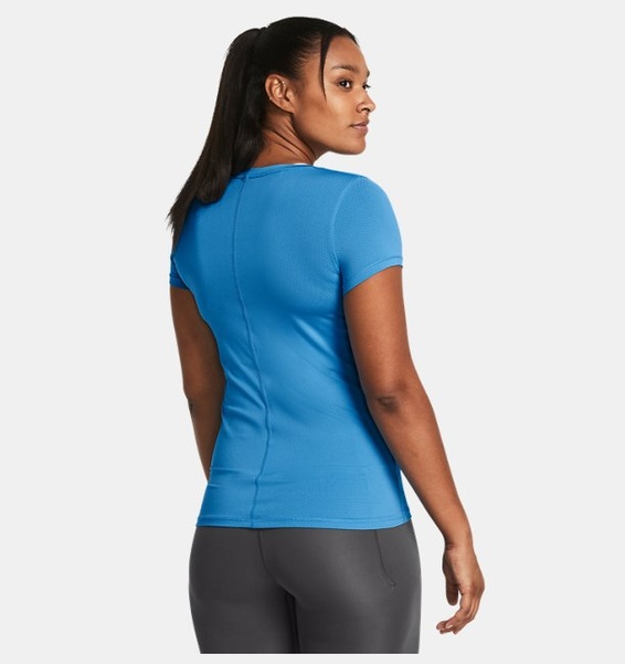 Mavi Kadın UA Tech Mesh Kısa Kollu T-shirt