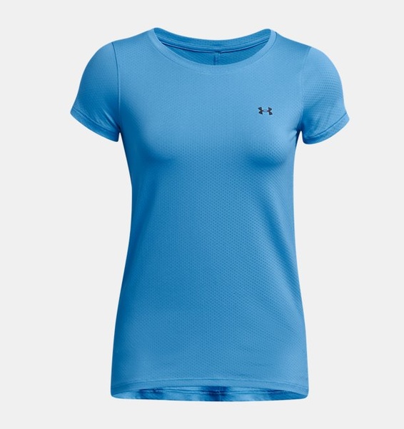 Mavi Kadın UA Tech Mesh Kısa Kollu T-shirt