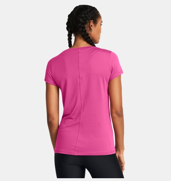 Pembe Kadın UA Tech Mesh Kısa Kollu T-shirt