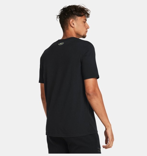 Siyah Erkek UA Boxed Sportstyle Kısa Kollu T-shirt