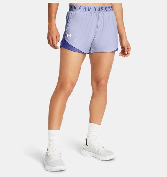 Lila Kadın UA Play Up 3.0 Şort