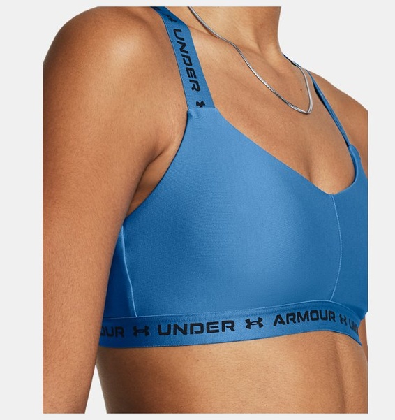 Mavi Kadın UA Crossback Low Spor Sütyeni