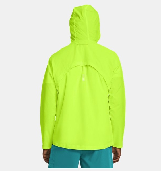 Neon Sarı Erkek UA Outrun the Storm Ceket