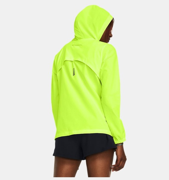 Neon Sarı Kadın UA OutRun the Storm Ceket