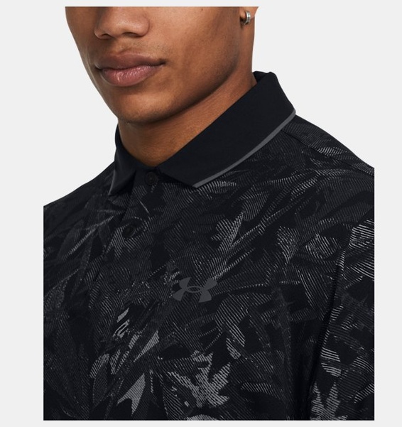 Siyah Erkek UA Serin Tutan Edge Polo