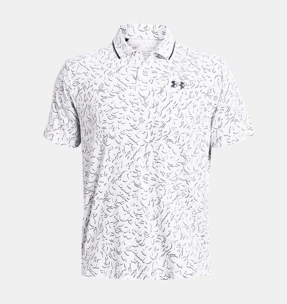 Beyaz Erkek UA Serin Tutan  Verge Polo