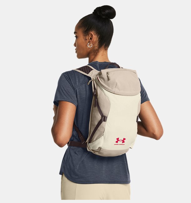 Unisex UA Launch Trail Sırt Çantası Kahverengi