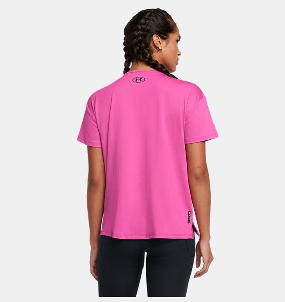 Pembe Kadın UA Vanish Energy Kısa Kollu 2.0 T-shirt
