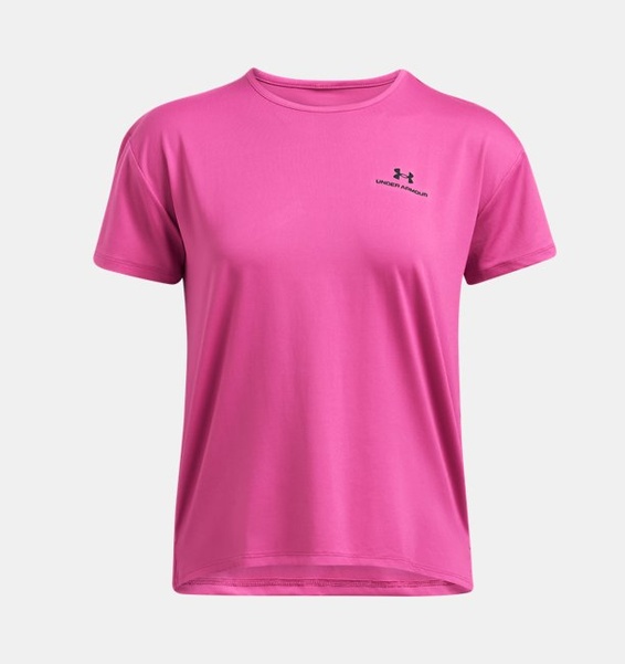 Pembe Kadın UA Vanish Energy Kısa Kollu 2.0 T-shirt