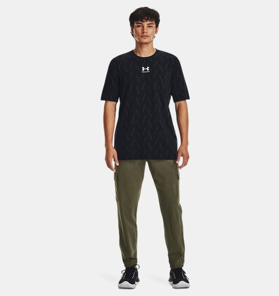 Haki Erkek UA Stretch Dokuma Cargo Eşofman Altı