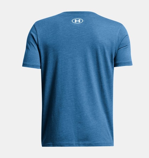 Mavi Çocuk UA Logo Wordmark Kısa Kollu Tişört