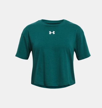 Çocuk UA Crop Sportswear Kısa Kollu T-shirt