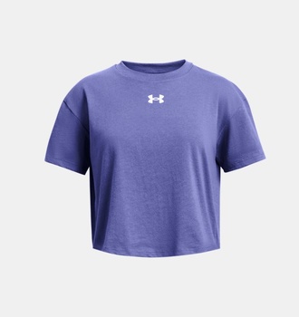 Çocuk UA Crop Sportswear Kısa Kollu T-shirt