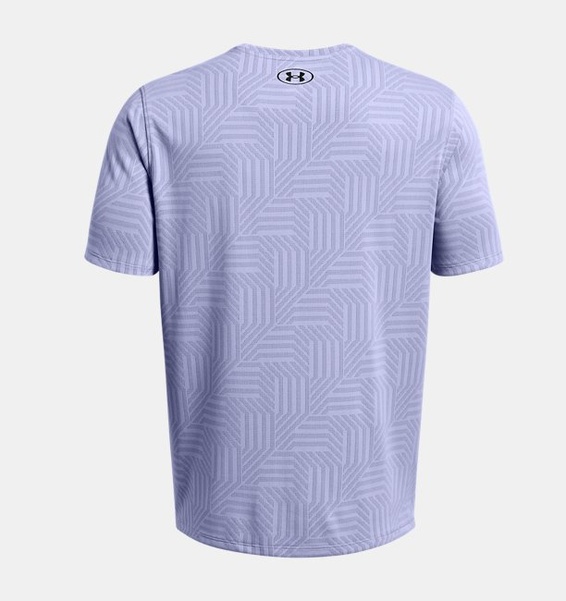Mor Erkek UA Tech™ Pencereli Geotessa Kısa Kollu T-shirt