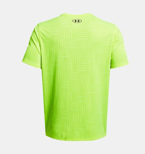 Neon Sarı Erkek UA Tech™ Pencereli Geotessa Kısa Kollu T-shirt