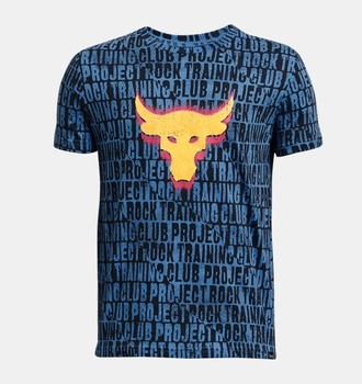 Erkek Çocuk Project Rock BB Baskılı Kısa Kollu T-shirt