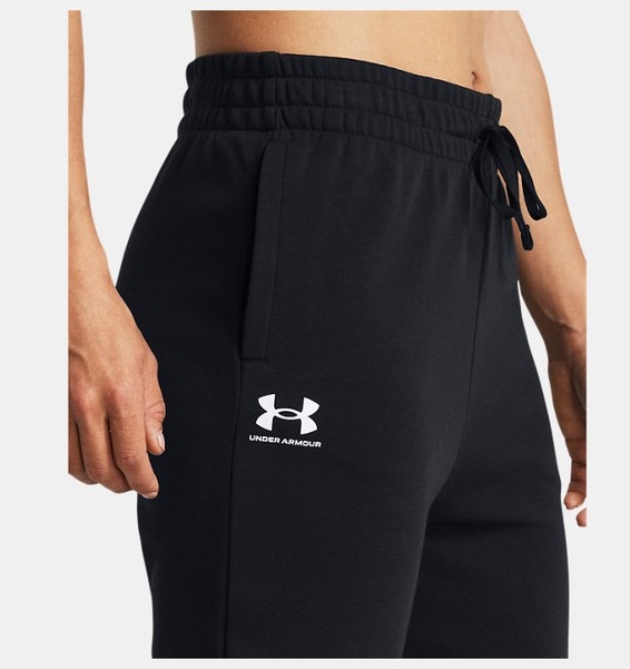 Siyah Kadın UA Rival Terry Eşofman Altı