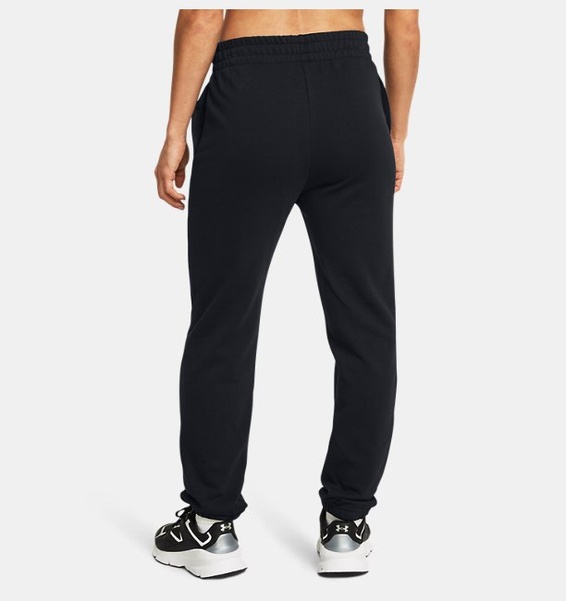 Siyah Kadın UA Rival Terry Eşofman Altı