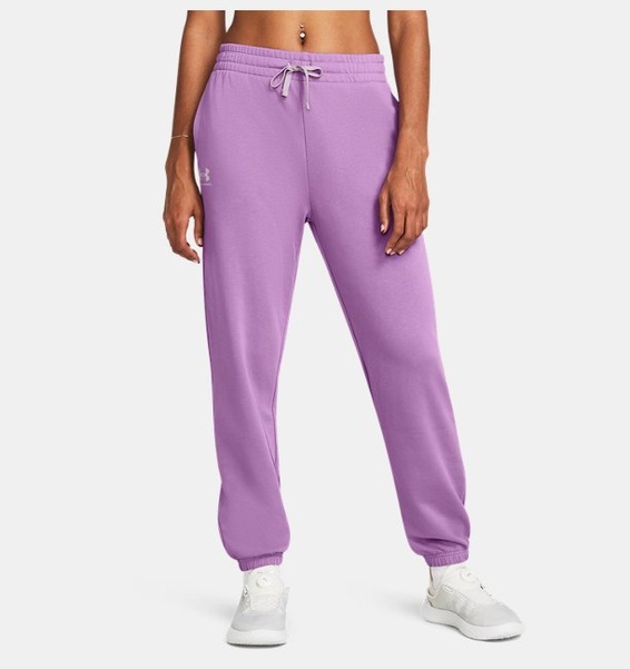 Mor Kadın UA Rival Terry Eşofman Altı