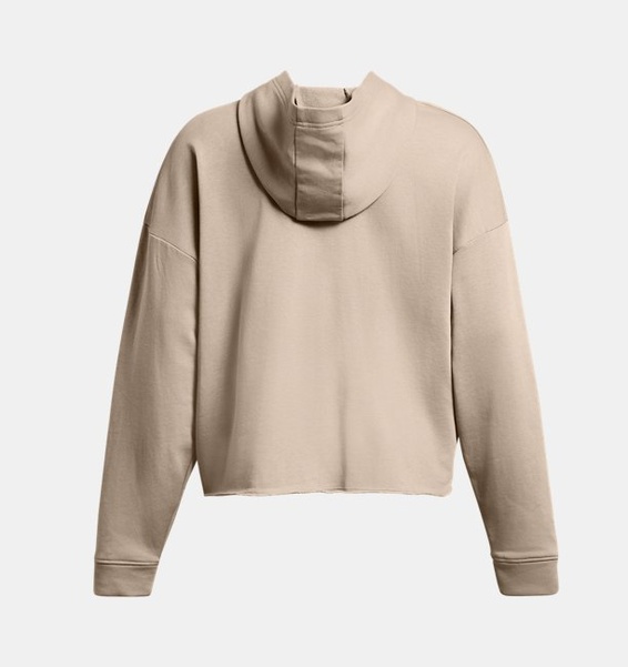 Kahverengi Kadın UA Rival Terry Oversized Kapüşonlu Üst