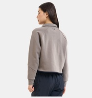 Kadın Unstoppable Fleece Rugby Crop Sweatshirt