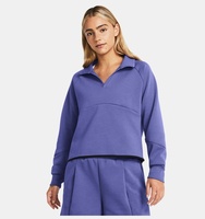 Kadın Unstoppable Fleece Rugby Crop Sweatshirt