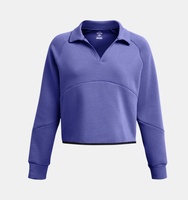 Kadın Unstoppable Fleece Rugby Crop Sweatshirt