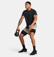 Erkek UA Vanish Elite Wordmark Dikişsiz Kısa Kollu T-shirt