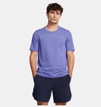 Erkek UA Vanish Elite Wordmark Dikişsiz Kısa Kollu T-shirt