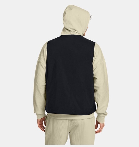 Siyah Erkek UA Legacy Crinkle Yelek