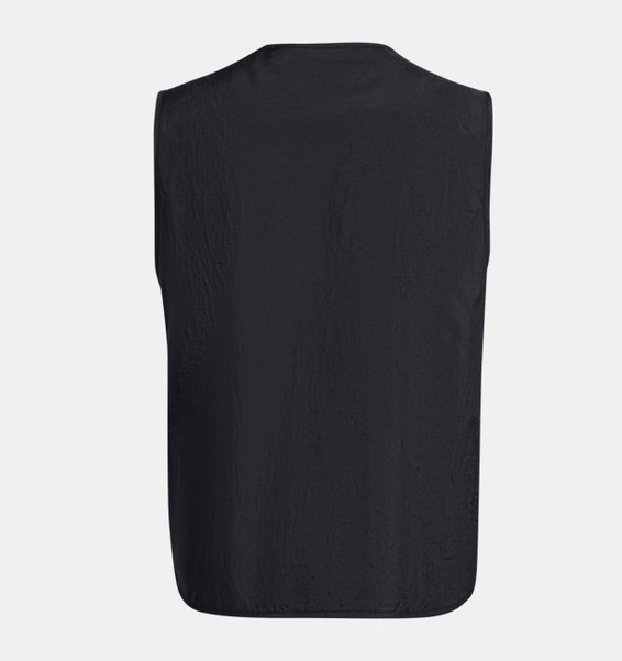 Siyah Erkek UA Legacy Crinkle Yelek