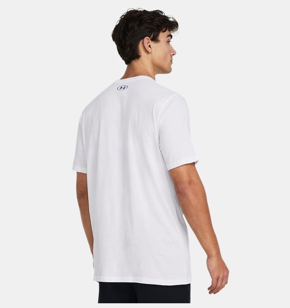 Beyaz Erkek UA GL Foundation Update Kısa Kollu T-shirt