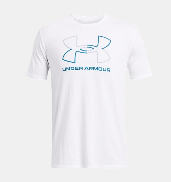 Beyaz Erkek UA GL Foundation Update Kısa Kollu T-shirt