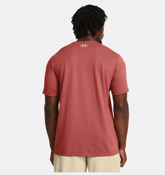 Kırmızı Erkek UA GL Foundation Update Kısa Kollu T-shirt