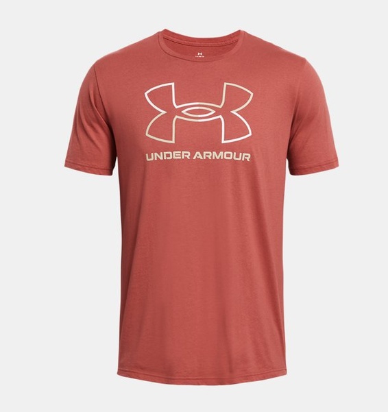 Kırmızı Erkek UA GL Foundation Update Kısa Kollu T-shirt